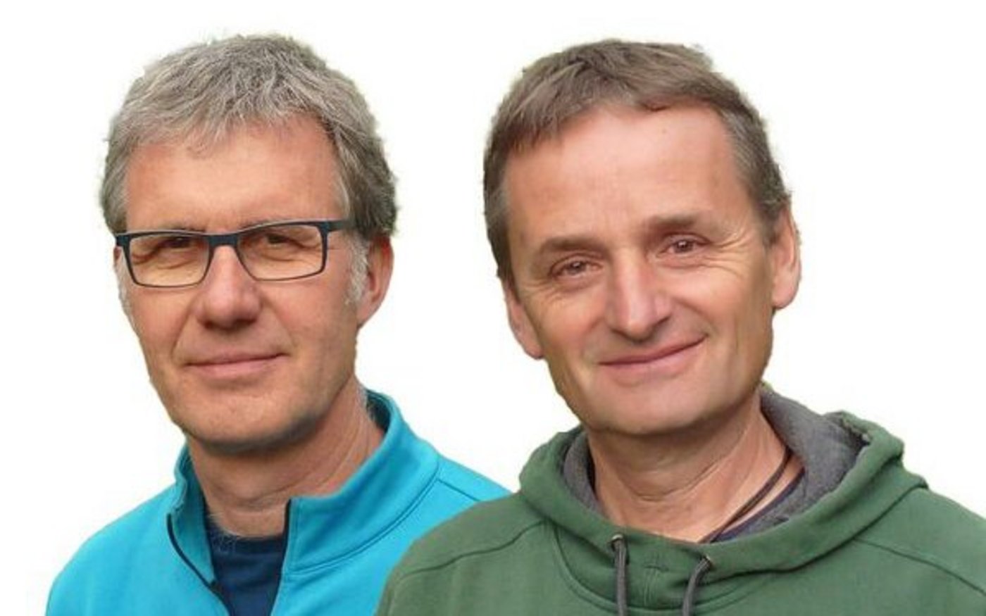 Stefan Moser (l.) und Rüedu Schüpbach. 