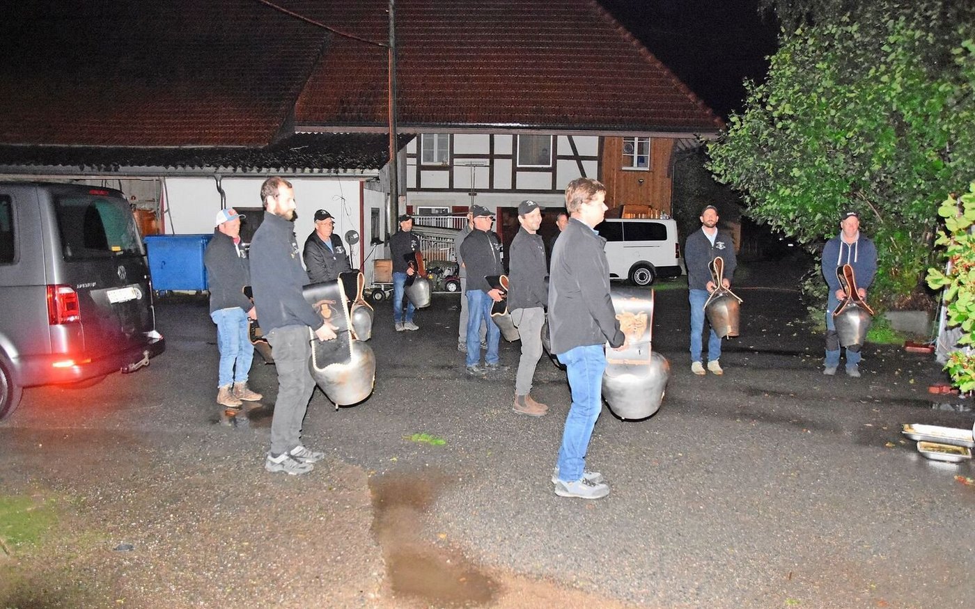 Untermauert wurde der feierliche Anlass in Rapperswil mit der Treichlergruppe Seeland.