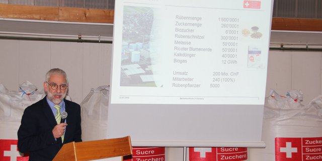 Guido Stäger, CEO der Schweizer Zucker AG, ist auf einem Bauernbetrieb in Steinach SG aufgewachsen.  (Bild SBV)