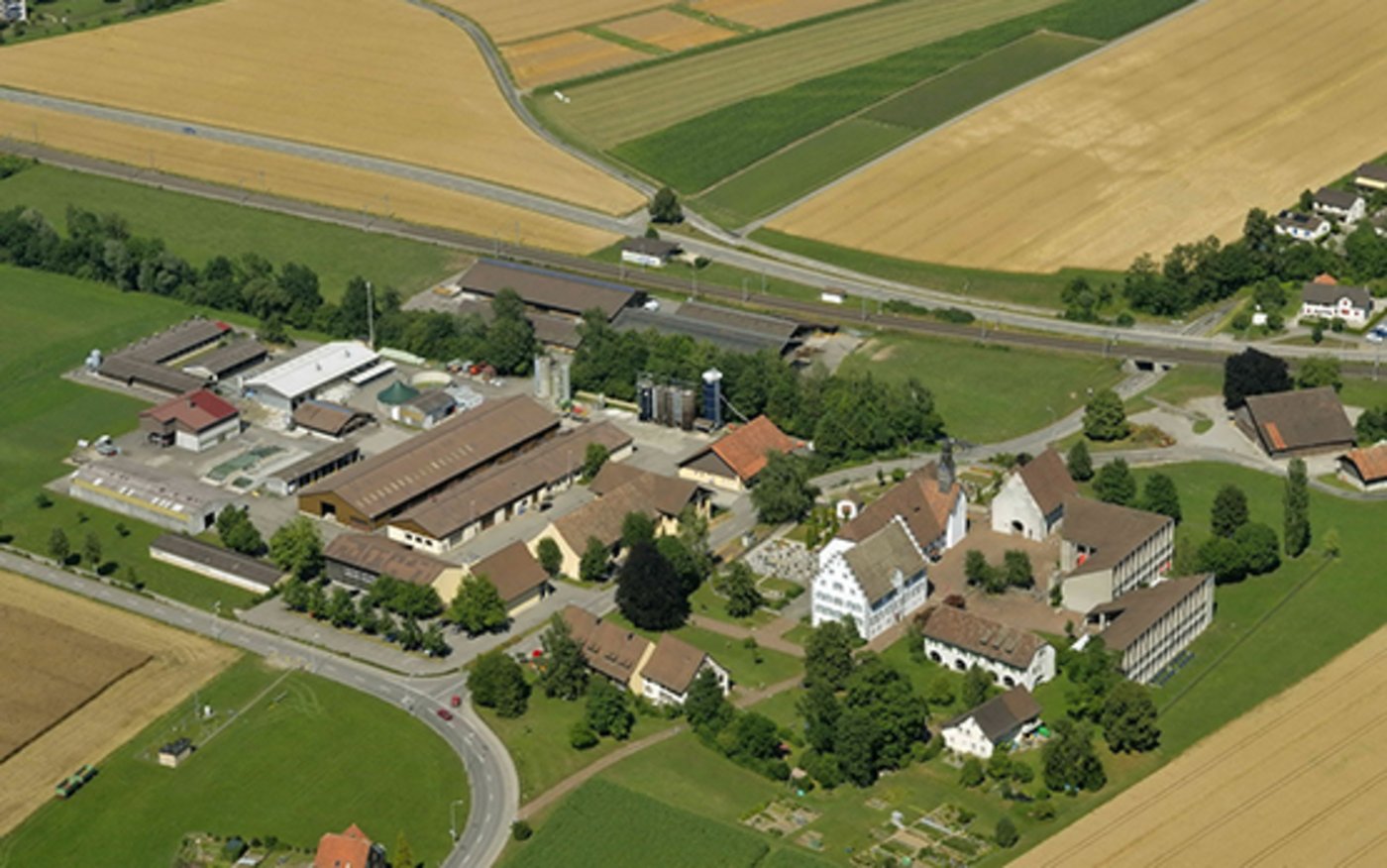 Der Agroscope-Standort in Tänikon. (Bild Agroscope)