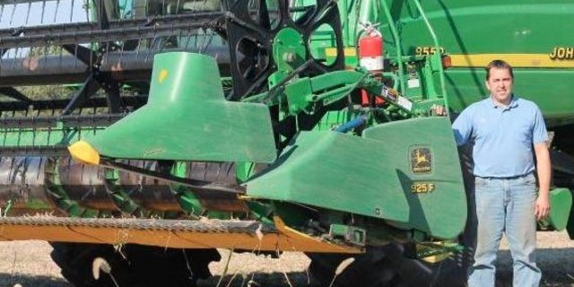 Trotz Handelskrise unterstützt Gary Hougar die republikanische Partei. (Bild dpa)