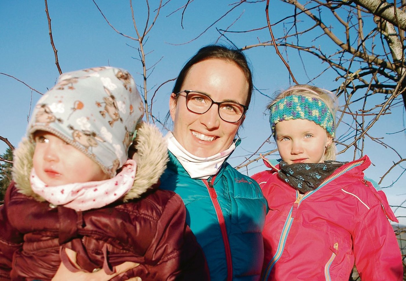 Mit 18 wurde Patricia Arnold unverhofft schwanger. Sohn Remo ist heute 13 Jahre alt. Sie heiratete ihren damaligen Freund Beat Arnold und hat mit ihm noch weitere Kinder, Giulia und Elisa. Sie ist stolz, auf sich und ihre Familie.(Bild Ruth Bossert)