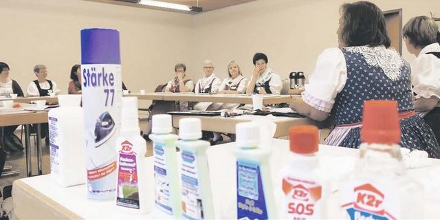 Für jeden Flecken gäbe es das passende Mittel zu kaufen; oftmals richten es aber auch Mineralwasser, Backpulver und Haarshampoo. (Bild Esther Thalmann)