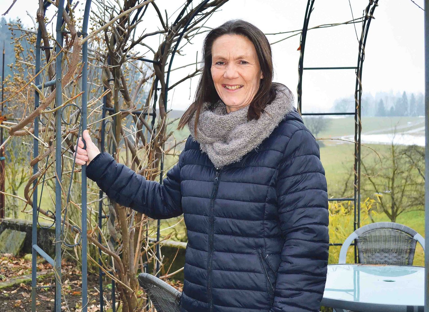 Doris Käser lebt mit ihrer Familie in Käserhaus, einem Weiler bei Leimiswil BE. (Bild rbw