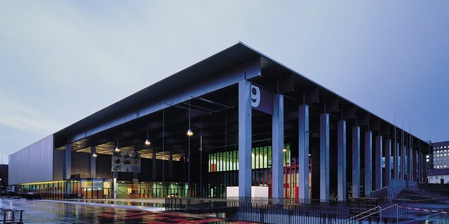 Auf dem Olma-Gelände werden Besucher in diesem Herbst die neue Messe- und Eventplattform «Pätch» besuchen können. (Bild Eduard Hueber, New York)