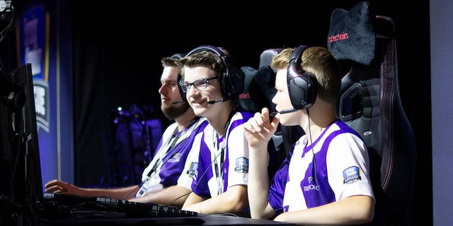 Für Trelleborg sassen Simon Hollwerk, Lukas Bauer und Felix Hasenberger am Drücker. (Bild zVg)