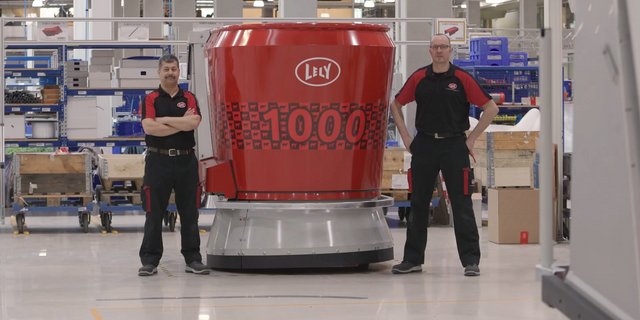 Lely hat über 1600 Mitarbeiter in 45 Ländern. (Bild Lely)