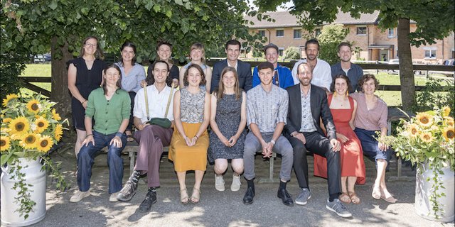 Die Absolventen/innen der Schulklasse H.