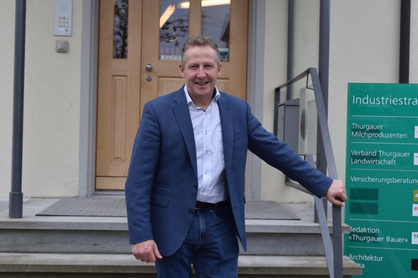 Markus Hausammann, Meisterlandwirt aus Langrickenbach und neuer Glib-Präsident. (Bild sgi)