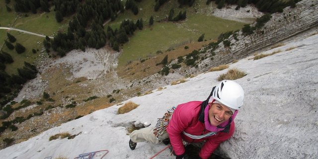Bergführerin Annina Reber. (Bild: zVg)