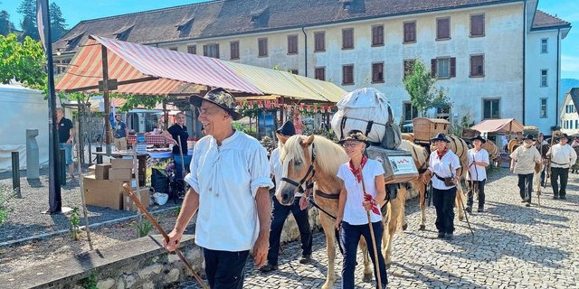 Bild des Säumerfests in Stans NW: Das Culinarium Alpinum will kulinarische Traditionen bewahren und nachhaltige Entwicklungen fördern.