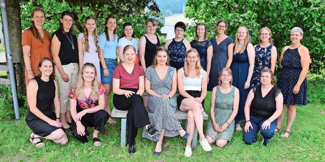 Dreissig Absolventinnen kommen aus dem Kanton Luzern.