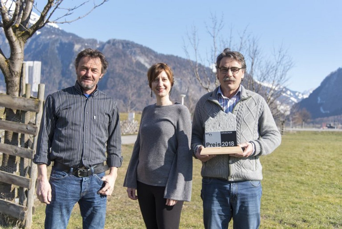 "Kräuterkönig" Reto Raselli konnte den Preis 2018 entgegennehmen. (R. Schilling)