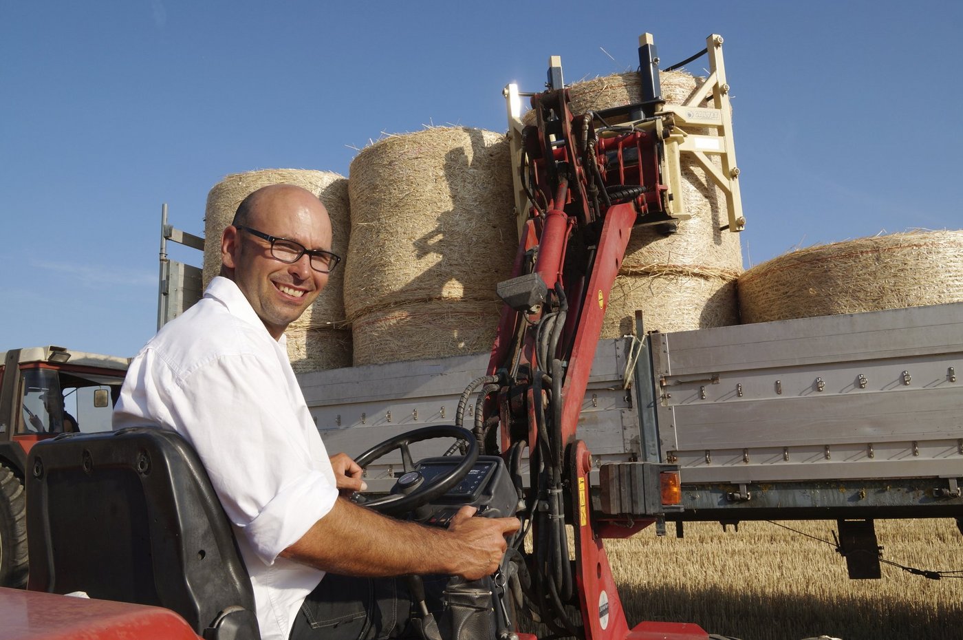 Claude Peguiron ist der 6000. Knospe-Produzent in der Schweiz. (Bild Bio Suisse)