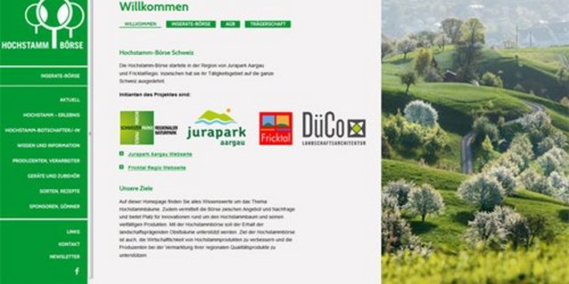 So präsentiert sich die neue Webseite. (Bild Screenshot)