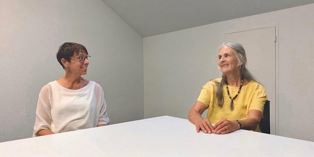 Auf Einladung der BauernZeitung trafen sich Anne Challandes (links) und Claudia Capaul zu einem Gespräch. (Bildmontage BauZ)