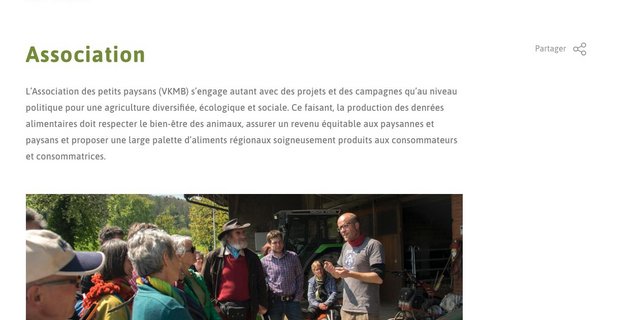 Seit der Überarbeitung ist die Seite auch auf Französisch verfügbar. (Screenshot www.petitspaysans.ch)