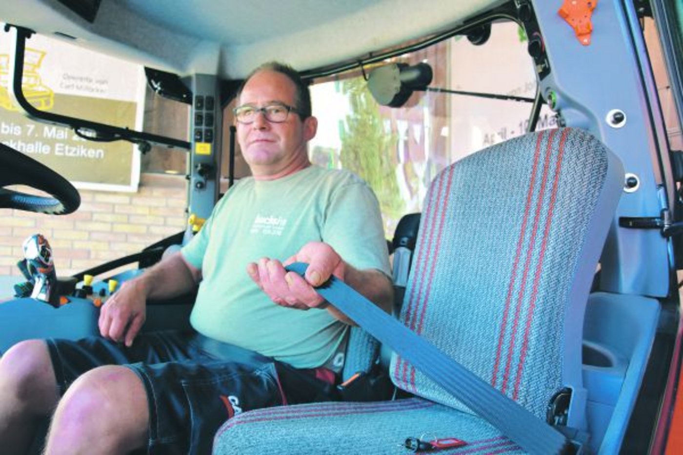 Thomas Frey ist seit  Mai der Geschäftsführer der Beratungsstelle  für Unfallverhütung  in der Landwirtschaft. Zuletzt arbeitete er  bei der Serco- Landtechnik.