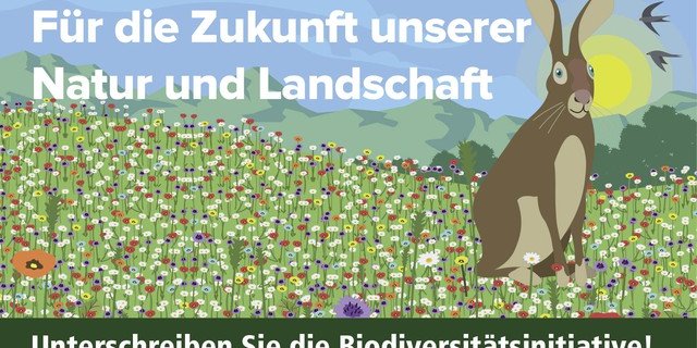 Für beide Initiativen konnten innerhalb eines Jahres genug Unterschriften gesammelt werden. (Bild biodiversitaet-landschaft.ch)
