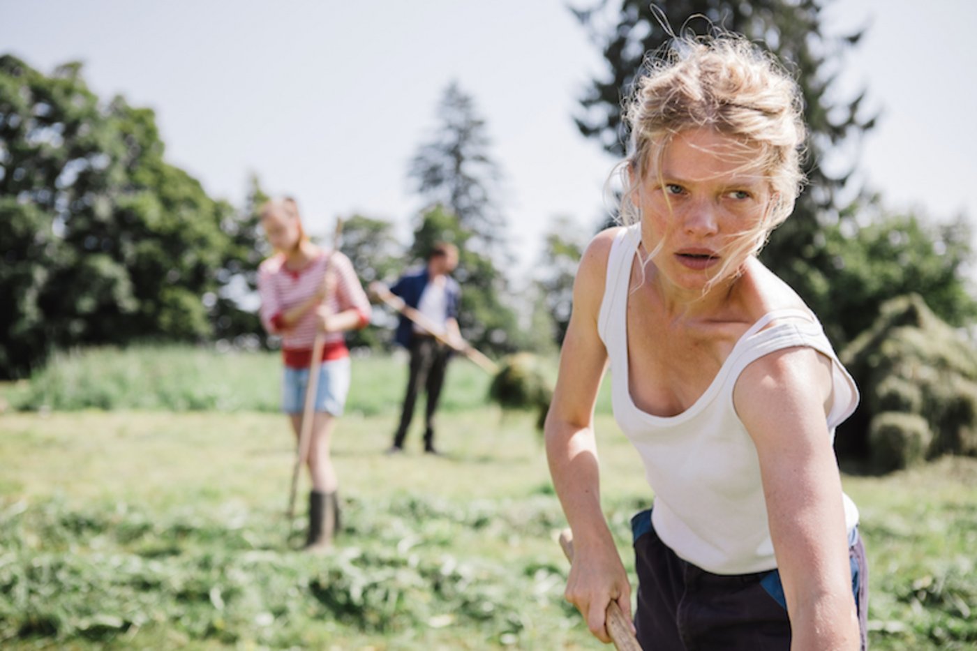 Paulines Lebensentwurf vom autonomen Leben auf dem Bauernhof gerät während des Film ins Wanken. (Filmstills zVg)
