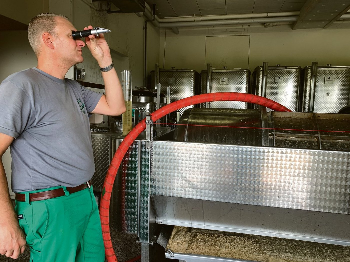 Der Luzerner Önologe Markus Gautschi fordert im Interview von den Winzerinnen und Winzern, mehr Rücksicht auf die Konsumenten zu nehmen. (Bild Josef Scherer)