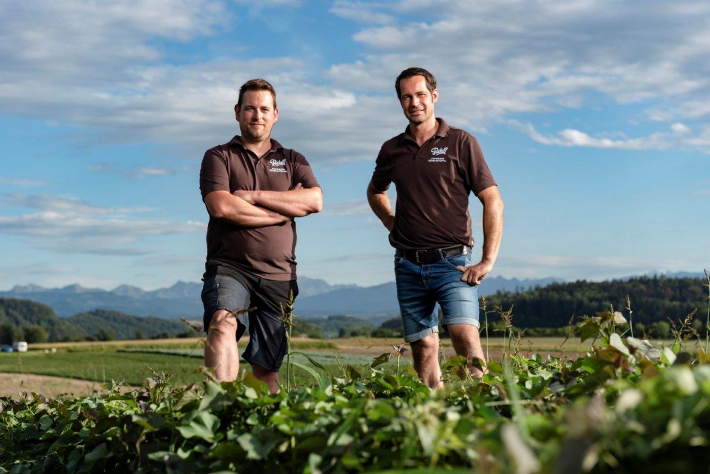 Christian Hurni und Simon van der Veer überzeugten die CeresAward-Jury mit ihren Schweizer Süsskartoffeln. (Bild CeresAward)