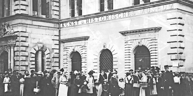 Anstehen für ein paar Gramm Butter: Luzern während des Ersten Weltkriegs. 