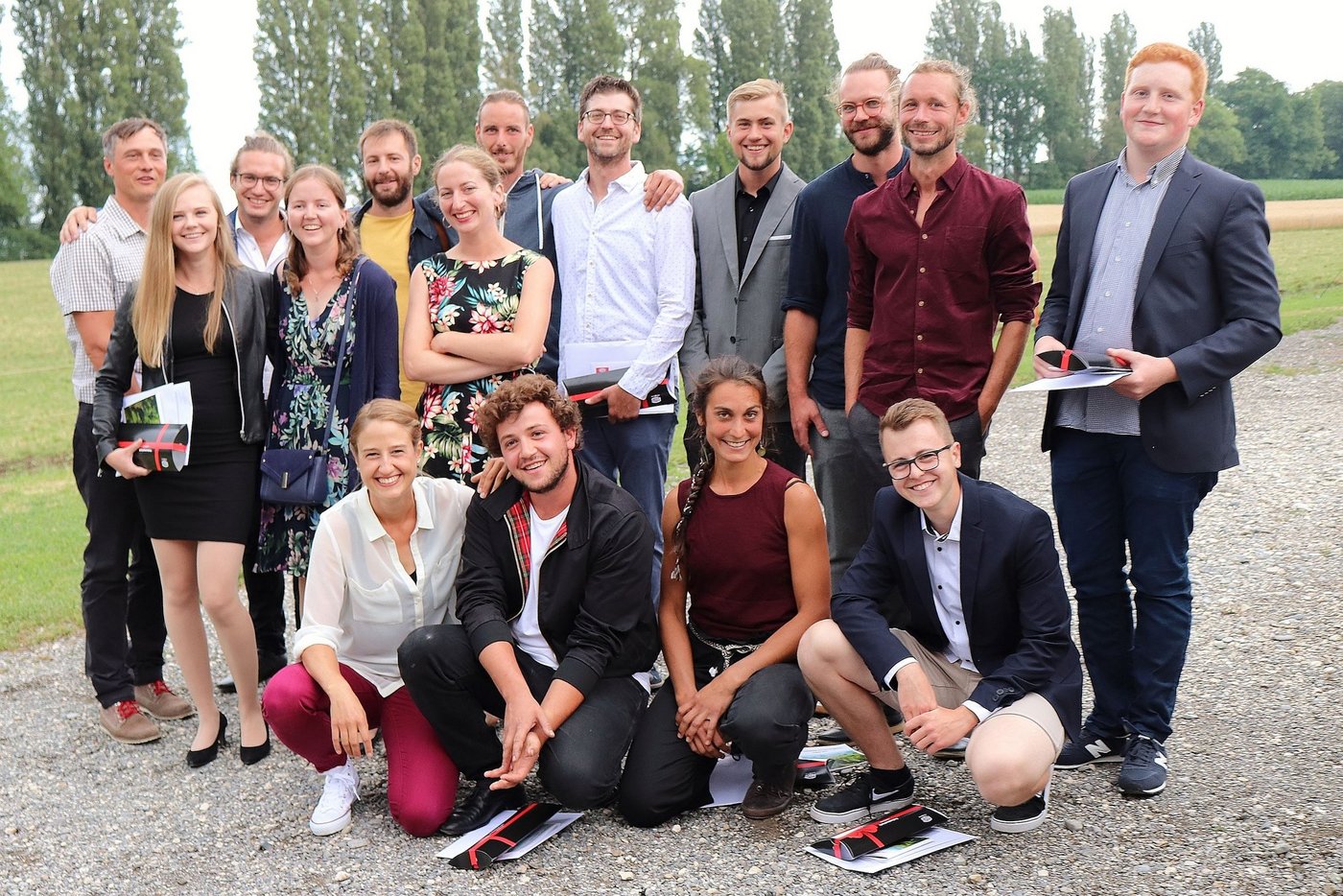 Das sind die Winzerinnen und Winzer des Jahrgangs 2018. (Bild zVg)  