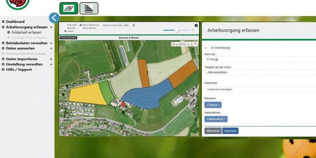 So könnte er aussehen, der neue Feldkalender der IP-Suisse. Die übersichtliche Benutzeroberfläche ermöglicht ein intuitives Nutzen. 