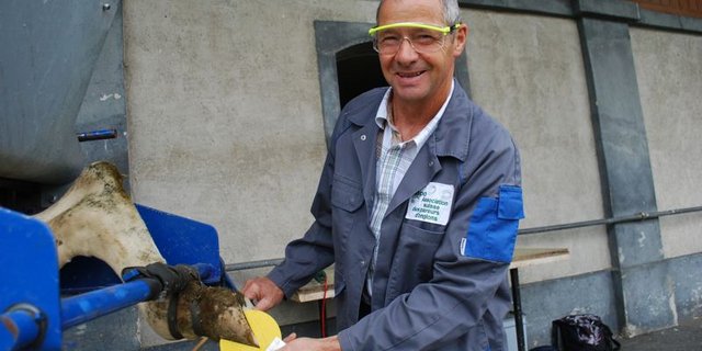 Kennt sein Handwerk: Paul Jungo. (Bild jsc)