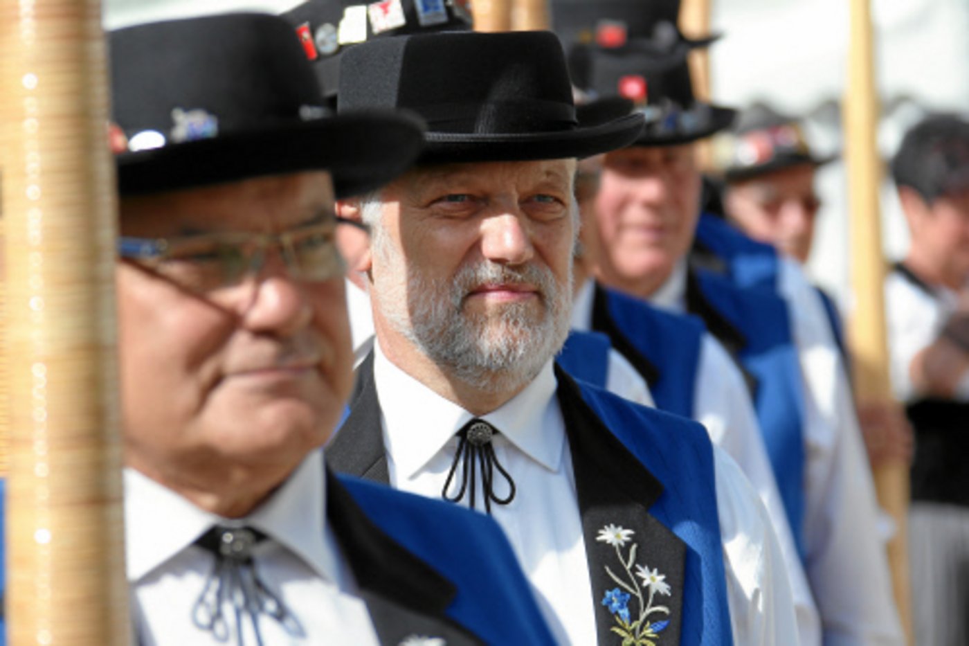 Foklore pur: 9000 aktive Jodler waren in Davos dabei. (Bild: swiss-image.ch/Photo Michael Buholzer)