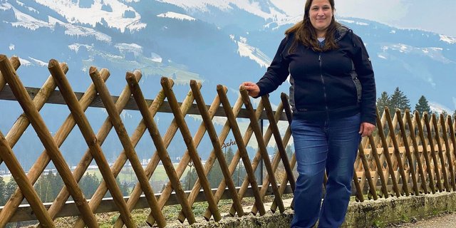 «Wir sind eigentlich Selbstversorger»: Die gelernte Zierpflanzengärtnerin packt gerne im eigenen Garten an.