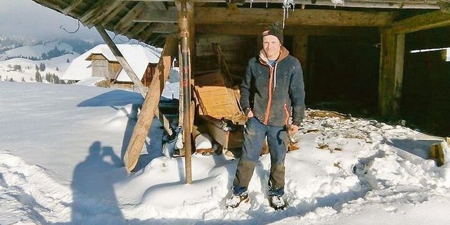 Roger Teutschmann (16) kommt aus Grindelwald und ist im ersten Lehrjahr bei der Familie Zaugg in Schwendibach.