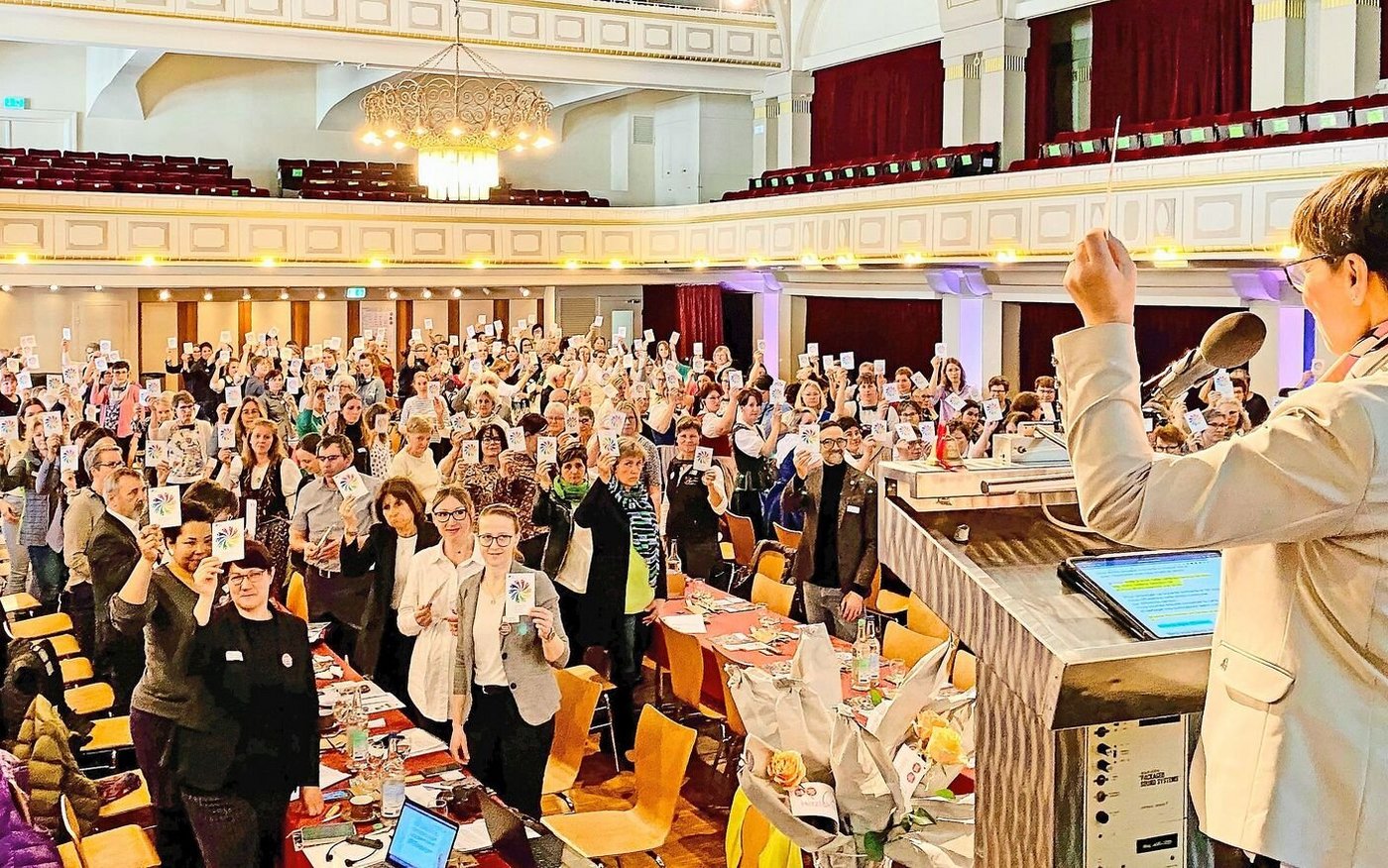 Symbolbild von einer SBLV-DV: In den Bäuerinnen- und Landfrauenvereinen und -verbänden wollen Frauen gemeinsam etwas erreichen.