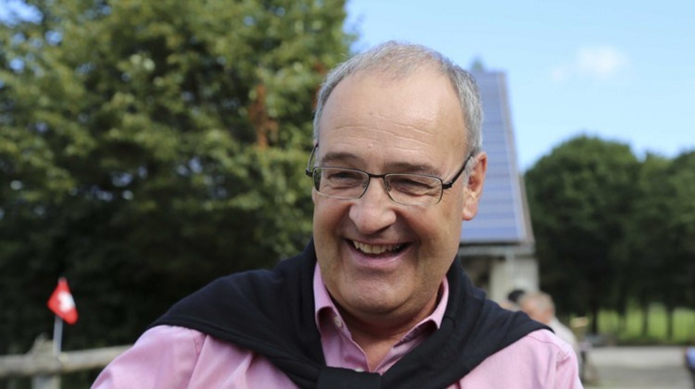 Guy Parmelin hat ein Herz für die Winzer. (Bild lid/mr)