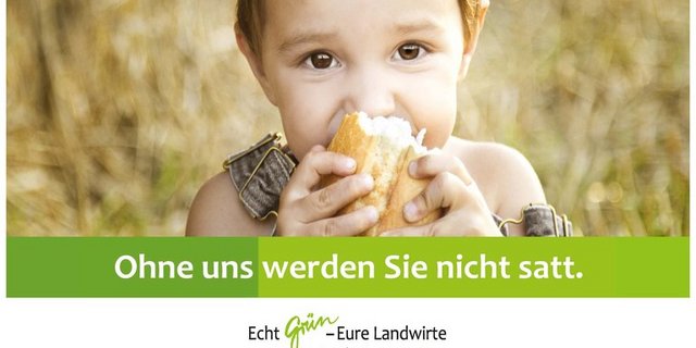 Die Imagekampagne soll der Gesellschaft die Bedeutung der Landwirte vor Augen führen. (Bild www.eure-landwirte.de)