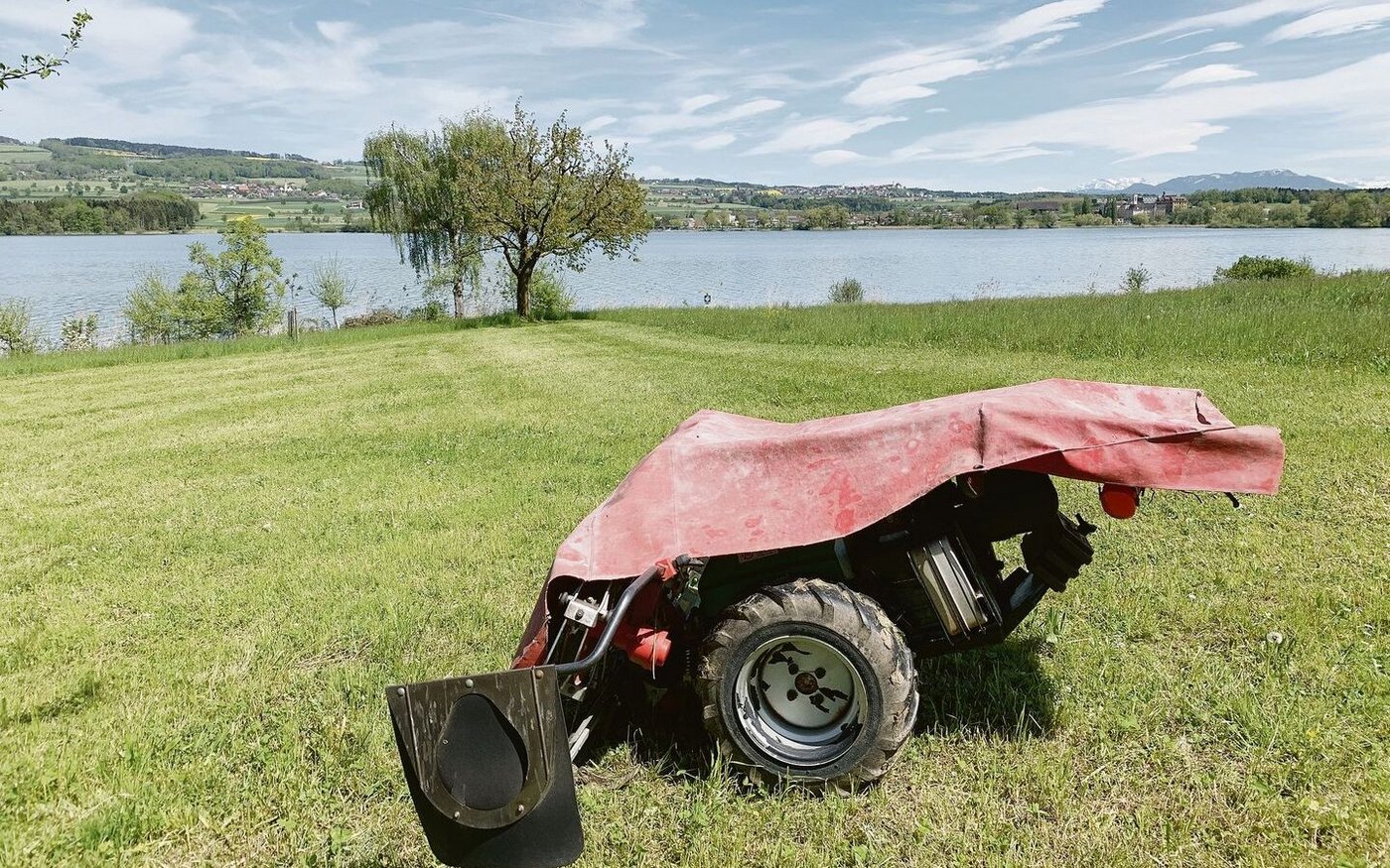 «Wir tragen Sorge»: Bauern um den Baldeggersee.