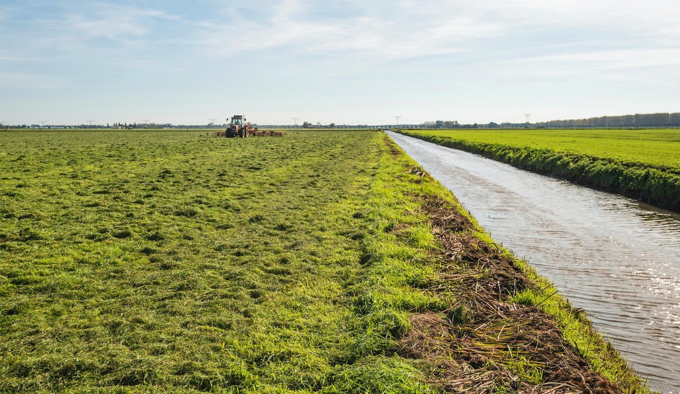 Bei der Anwendung von Pflanzenschutzmitteln können Oberflächengewässer durch Abdrift dieser gefährdet werden. (Bild iStock)