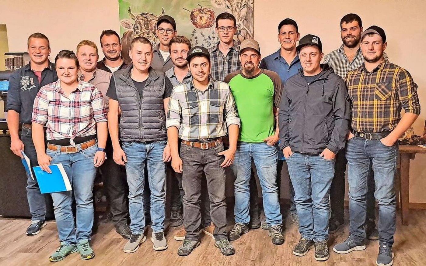 Die Absolvent(innen) der Betriebsleiterschule 1 Seedorf/ Pfäffikon.