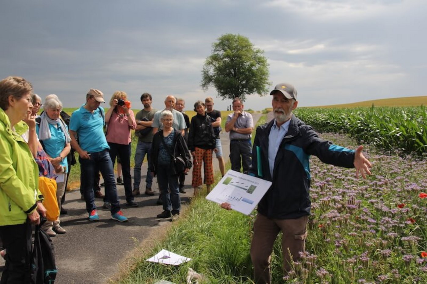 Bei der Begehung wurde aufgezeigt ... (Bilder zVg)