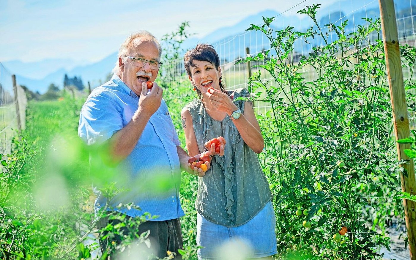 Gemüsegärten, die mit dem Klimawandel klarkommen, werden wilder und vielfältiger sein als bisher, schreiben Markus Kobelt und Sabine Reber in ihrem Buch.  