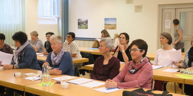 Die Mitglieder von Swiss Tavolata sind top motiviert. Es wird gemeinsam nach einem neuen Weg in die Zukunft gesucht. (Bilder Esther Thalmann)