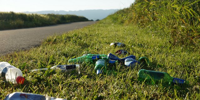 Über alle Getränkeverpackungen hinweg erreicht die Schweiz eine Verwertungsquote von 93 %. Dennoch besteht das Problem von Littering. Die Pflichtpfand-Forderung steht nun im Raum. (Bild Archiv)