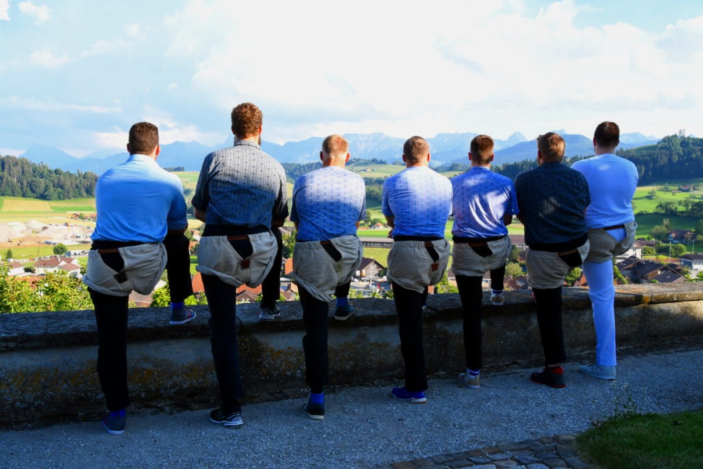 In diesem Jahr warteten die Schwinger vergebens auf ihren Einsatz im Sägemehl. (Bild MSF)