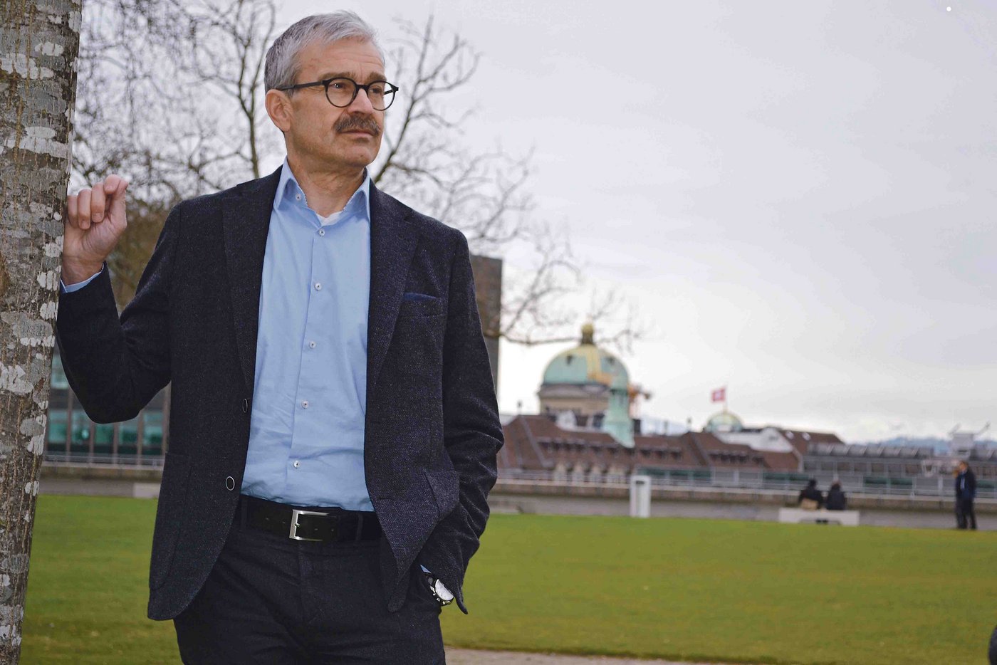 Rolf Hanimann, Kantonstierarzt für Graubünden und Glarus,  sagt, dass die Kantone nicht beeinflussen können, wo die nächsten BVD-Fälle auftreten. (Bild akr)