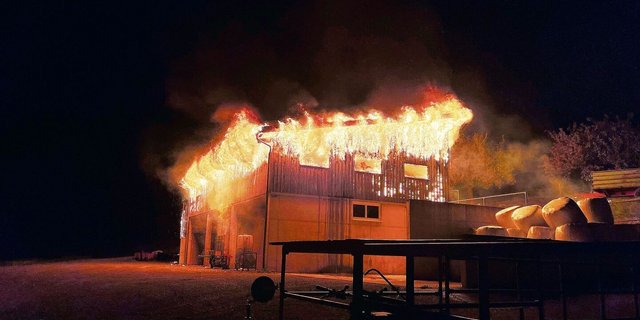 Ein Schadenfall auf einem Hof im St. Gallischen ging zulasten der Emmental Versicherung. 