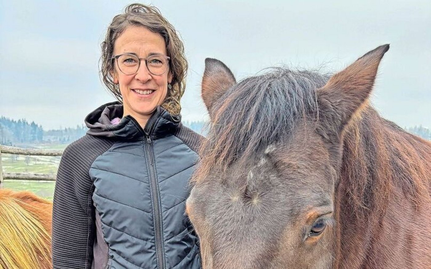 Selina Schwander liebte Pferde schon als Kind. Heute hat die Agronomin zwei eigene Pferde.