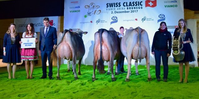 Die Siegerinnen v. l. n. r. Calvin Priscilla,  Jack Binja und Jongleur Gloria von Hansueli Lanker. (Bild jba) 