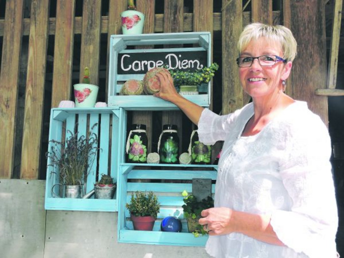 Nach einer bewegten und sehr aktiven Zeit stehen nun Gesundheit und Zufriedenheit für Elisabeth Jordi an erster Stelle. (Bild Barbara Heiniger)