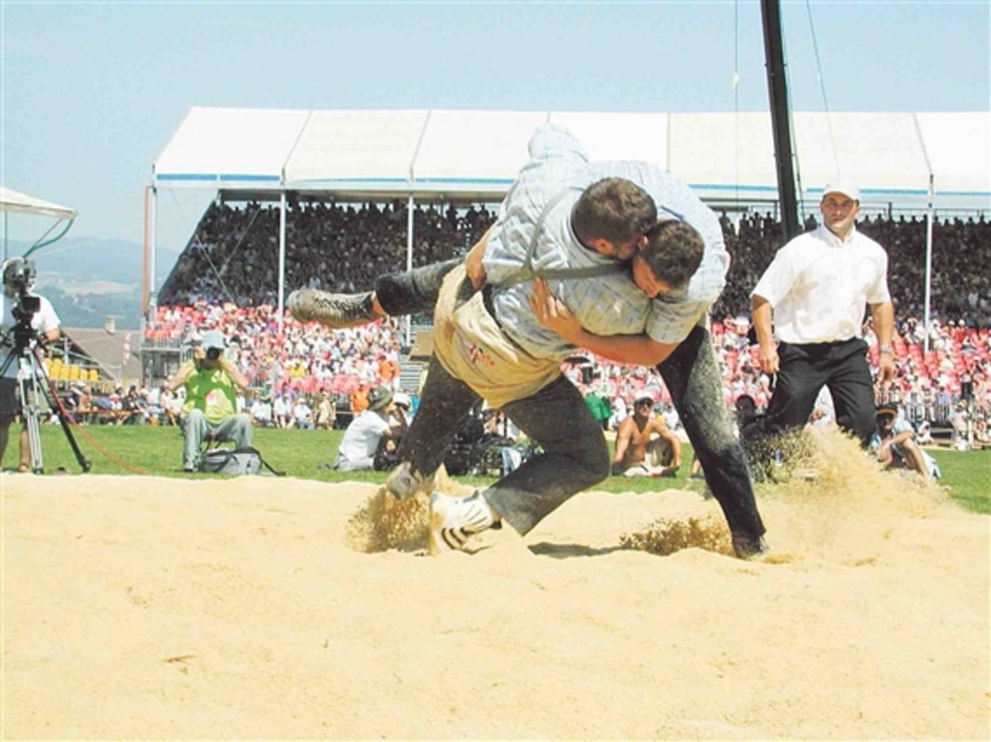 ESAF 2025: Schaffhausen wird keine Bewerbung beim Eidgenössischen Schwingerverband einreichen. (Symbolbild Simone Barth)
